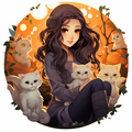 The cat lady
