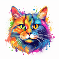 Un chat-d'œuvre moderne