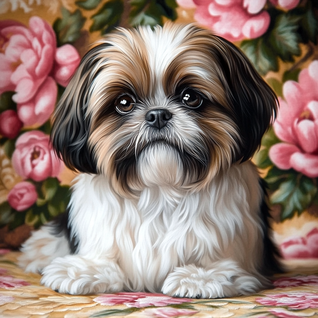 The Serene Elegance of the Shih Tzu