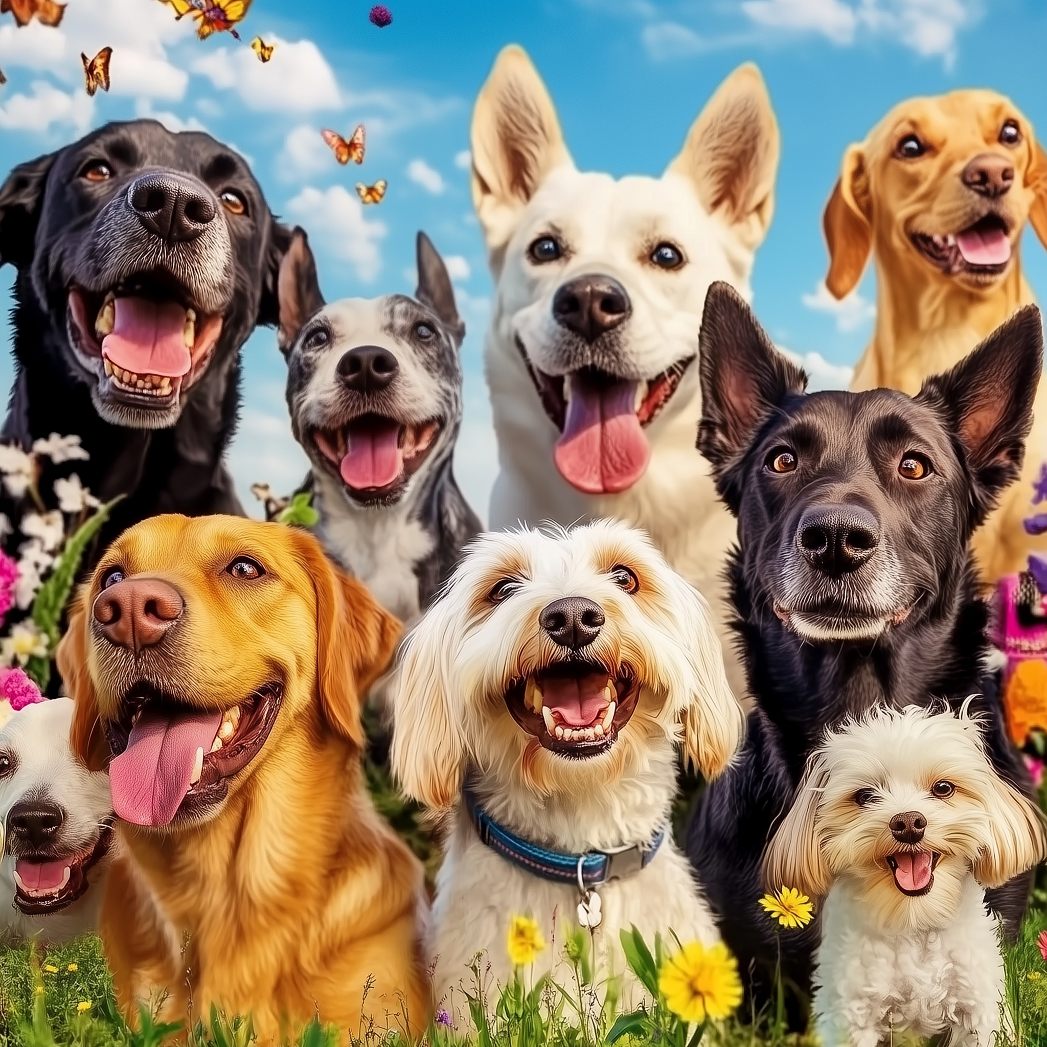 Un festival de sourires sous le soleil