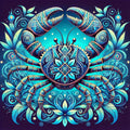 Mystic Crab and Enchanted Patterns