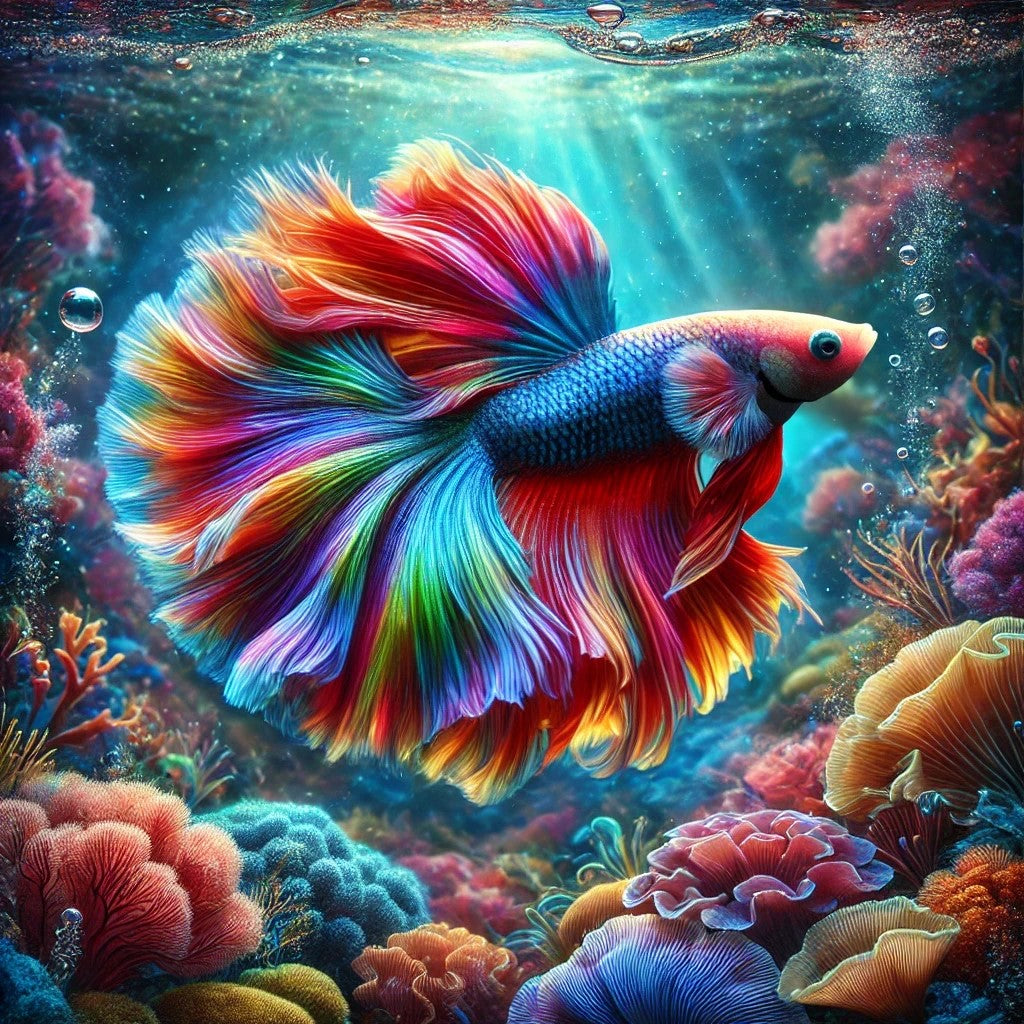 La grâce du poisson combattant