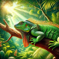 Repos dans la Verdure