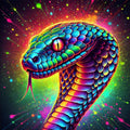 The Cosmic Neon Snake