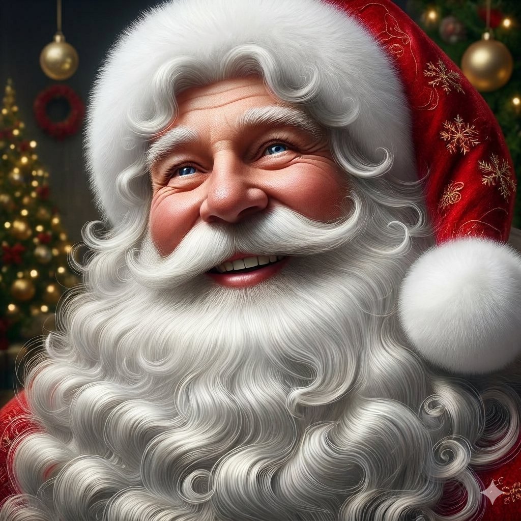 Le sourire du Père Noël
