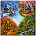 Le Cottage Enchanté des Quatre Saisons