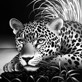 Elegance of the monochromatic jaguar