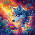 Loup au Jardin des Étoiles