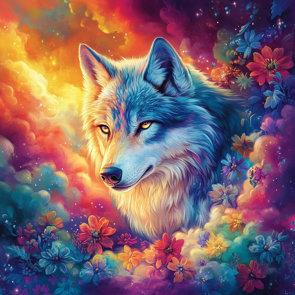 Loup au Jardin des Étoiles