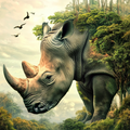 Le rhinocéros, pilier de la vie sauvage