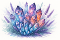Crystals and Lavender