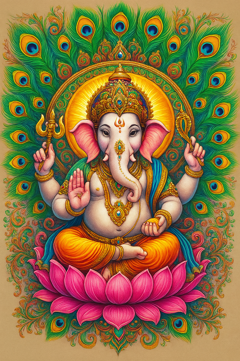 Under the Blessing of Ganesh