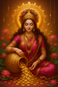 Lakshmi, Quelle des Überflusses
