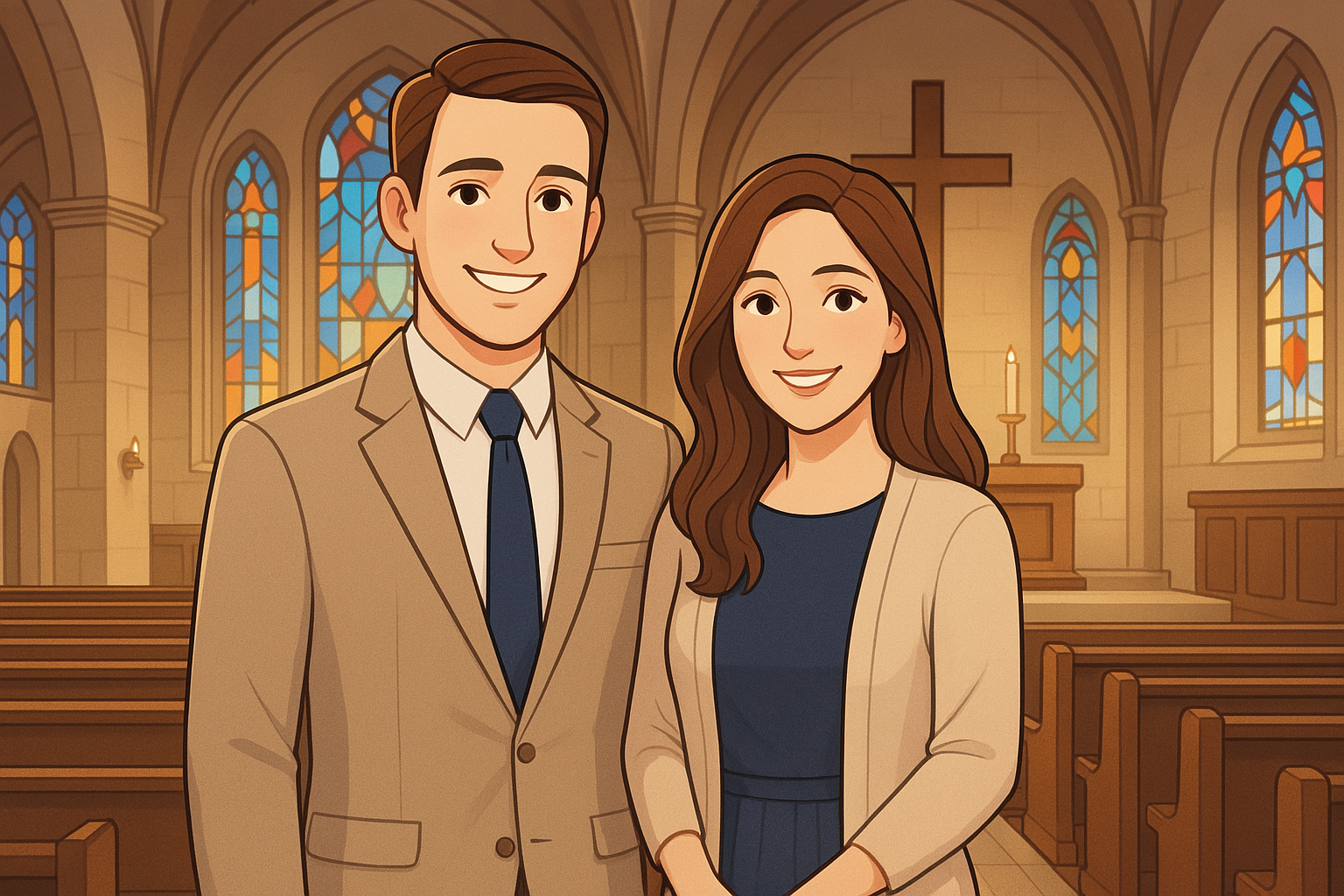 Un Amour Sacré dans la Maison de Dieu