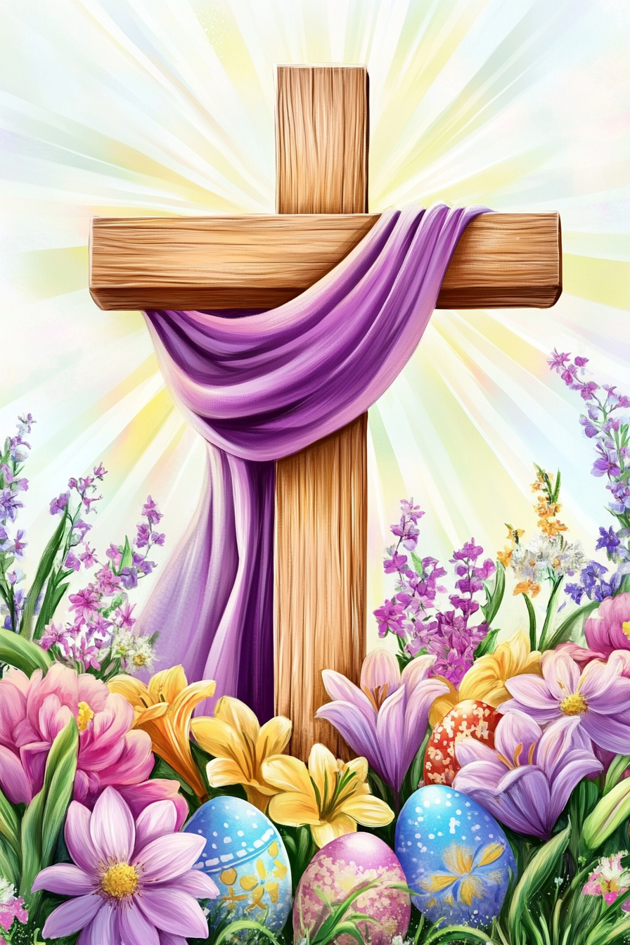 Croix sacrée de Pâques