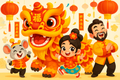 Joie et tradition chinoise