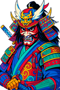 Samurai ready for battle