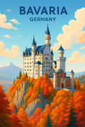 Fairytale castle in Bavaria