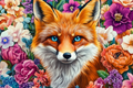 The fox's gaze