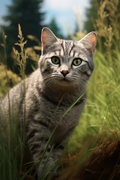 Cat of Grass and Secrets