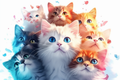 An avalanche of cuteness