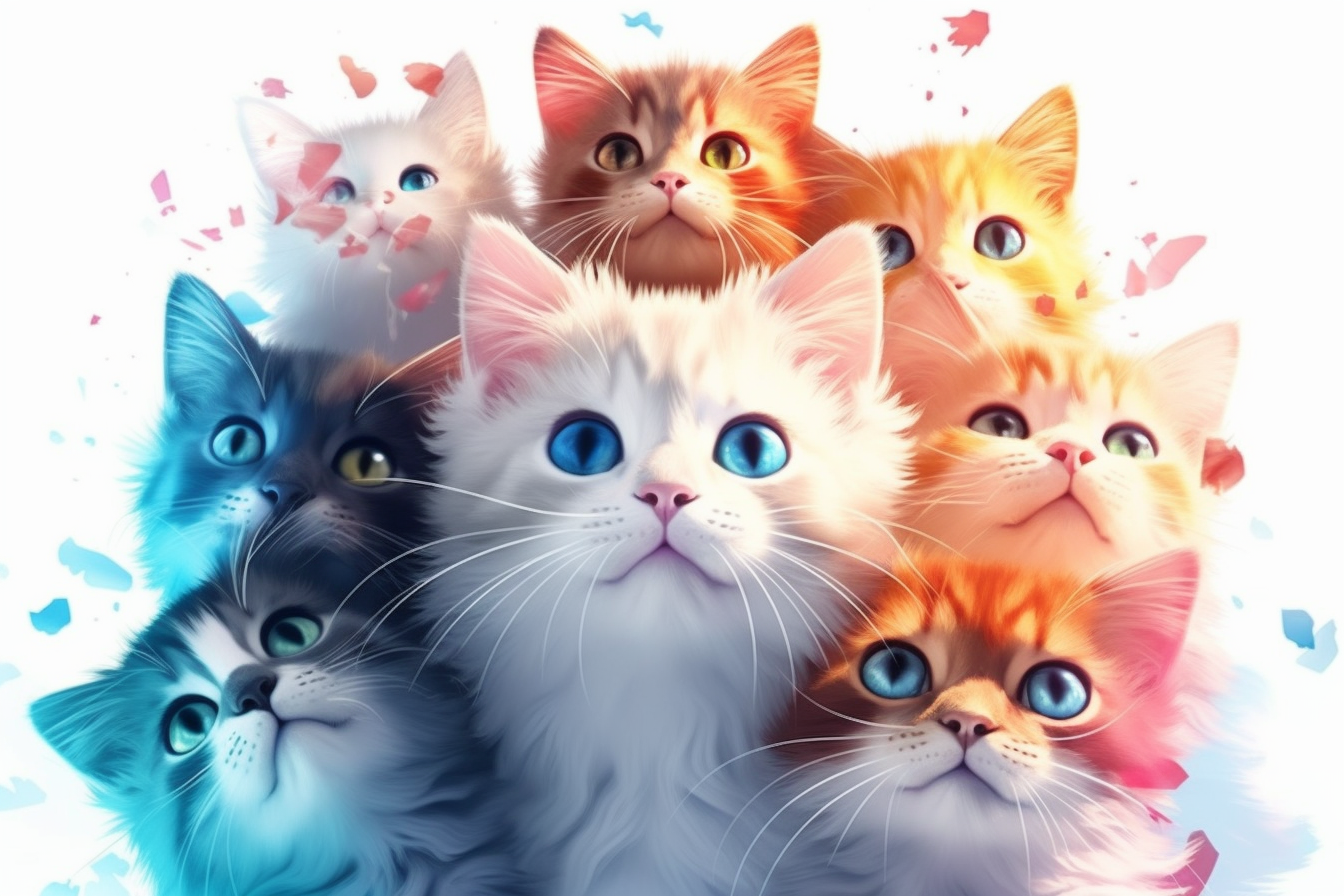 An avalanche of cuteness