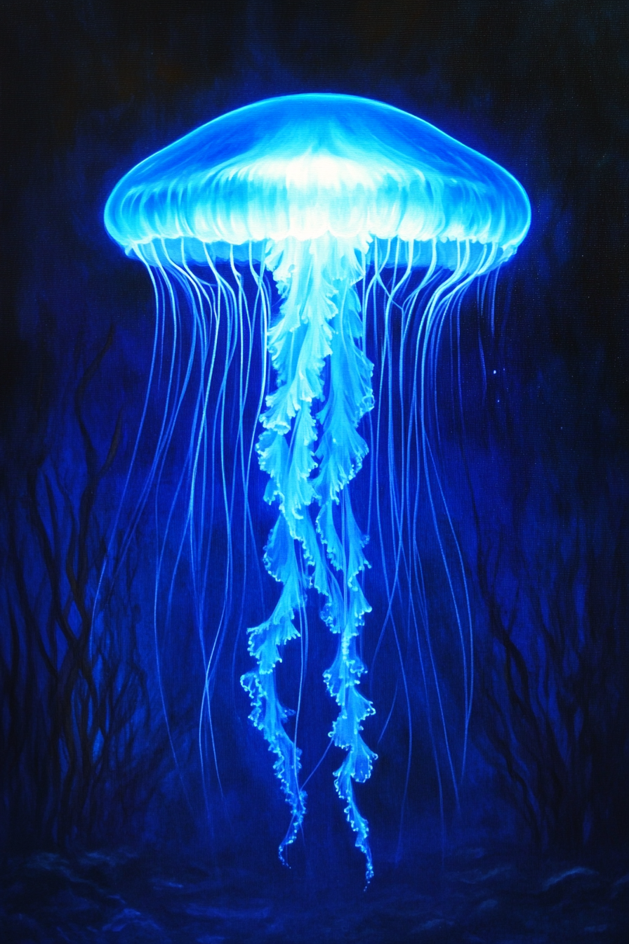 La reine bleue des abysses