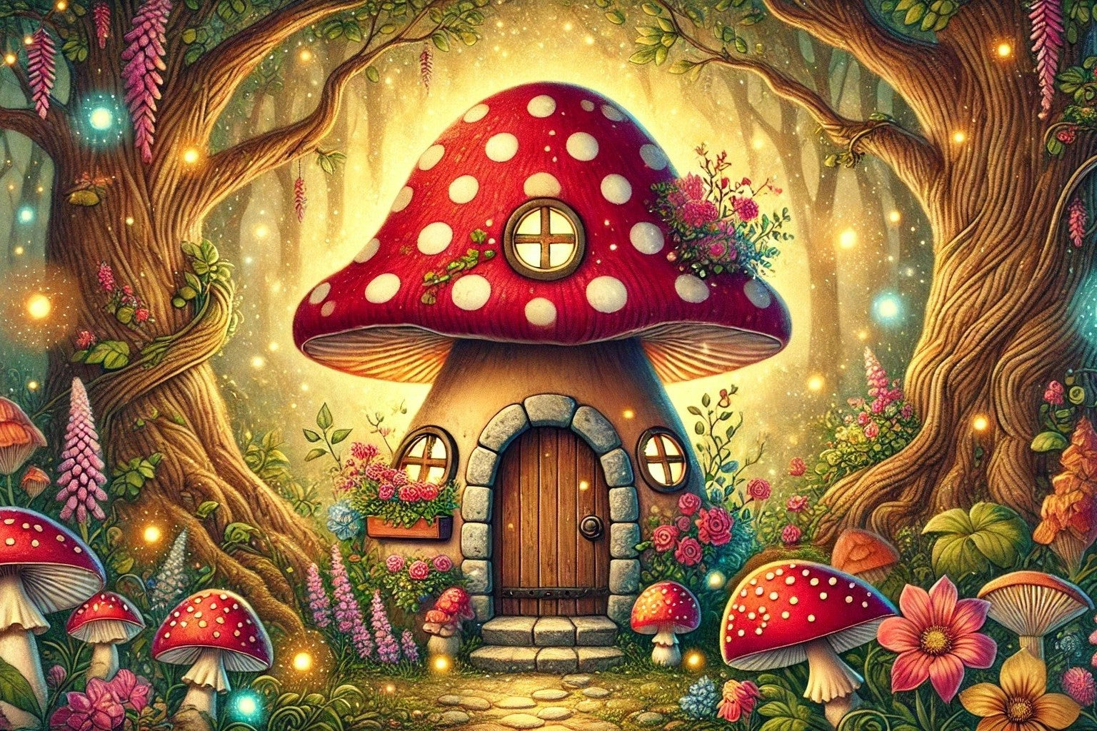 Magical Mushroom Forest