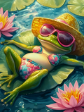 Sand? No, Water Lily!