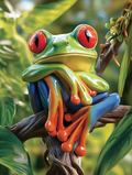 La pose parfaite de la grenouille