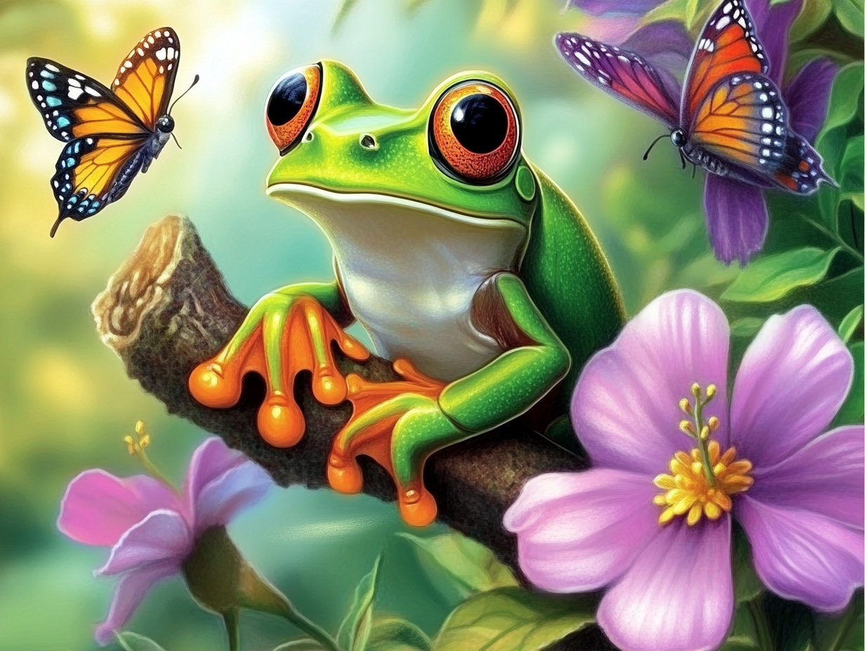 La Grenouille et les Messagers du Vent