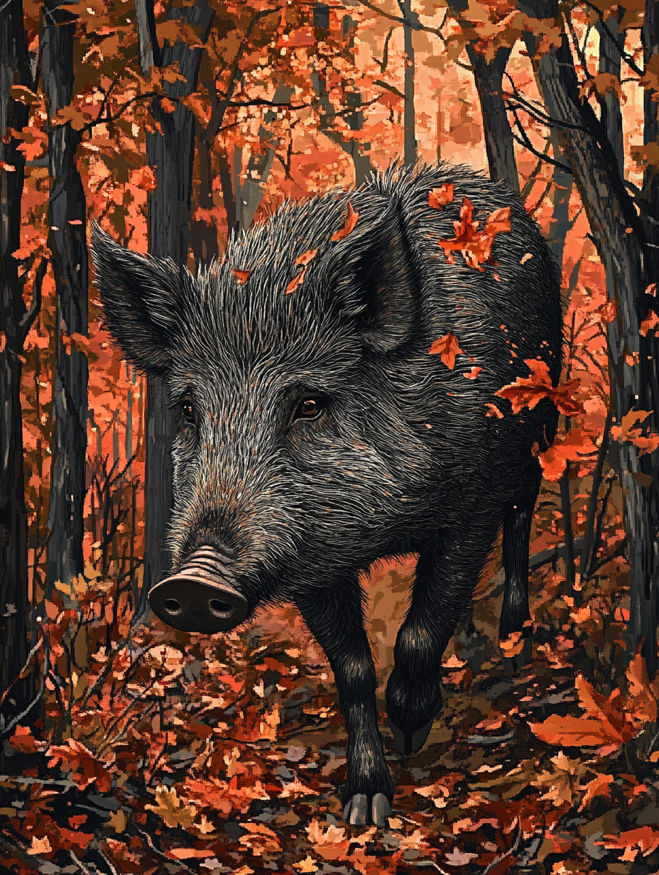 Le Vagabond des Feuilles Rouges