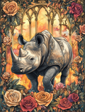 Le Rhinocéros et les Arches Dorées