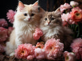 Floral portrait of two companions