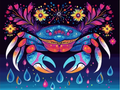 A celebration of colours under the sea