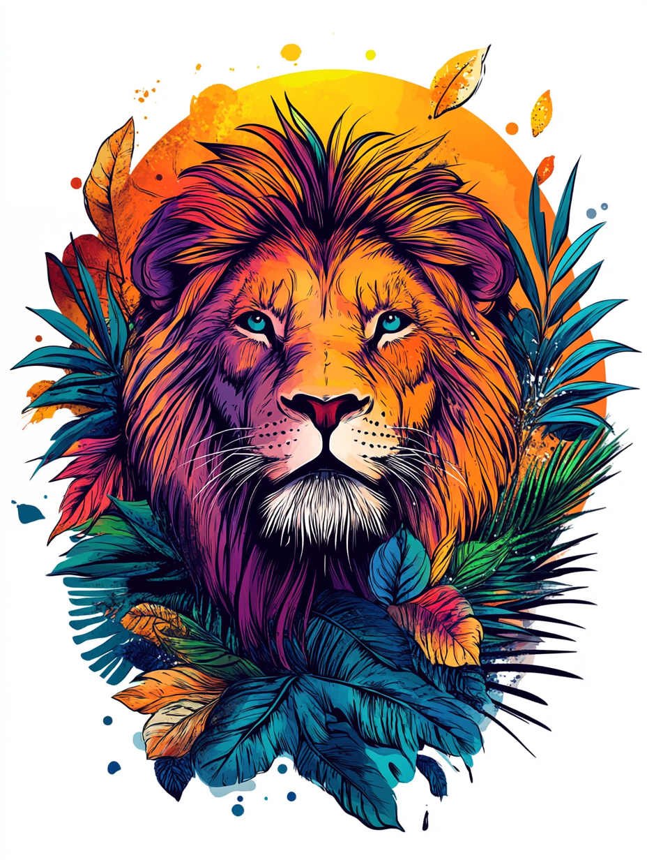 Lion, Tropical Majesty
