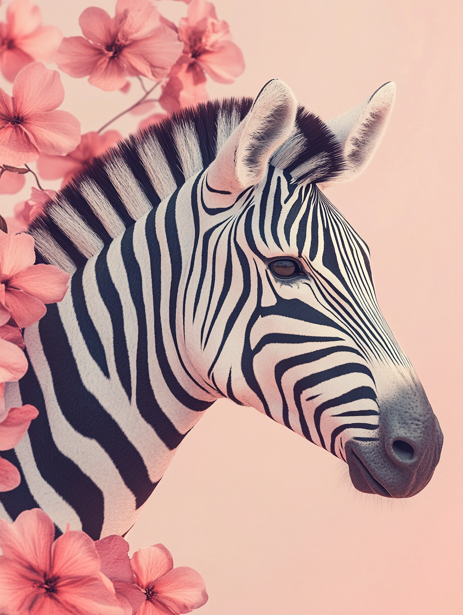Zebra and Spring in Fusion