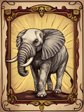 Tarot Card: Elephant King