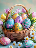 Easter Treasures Flower Basket