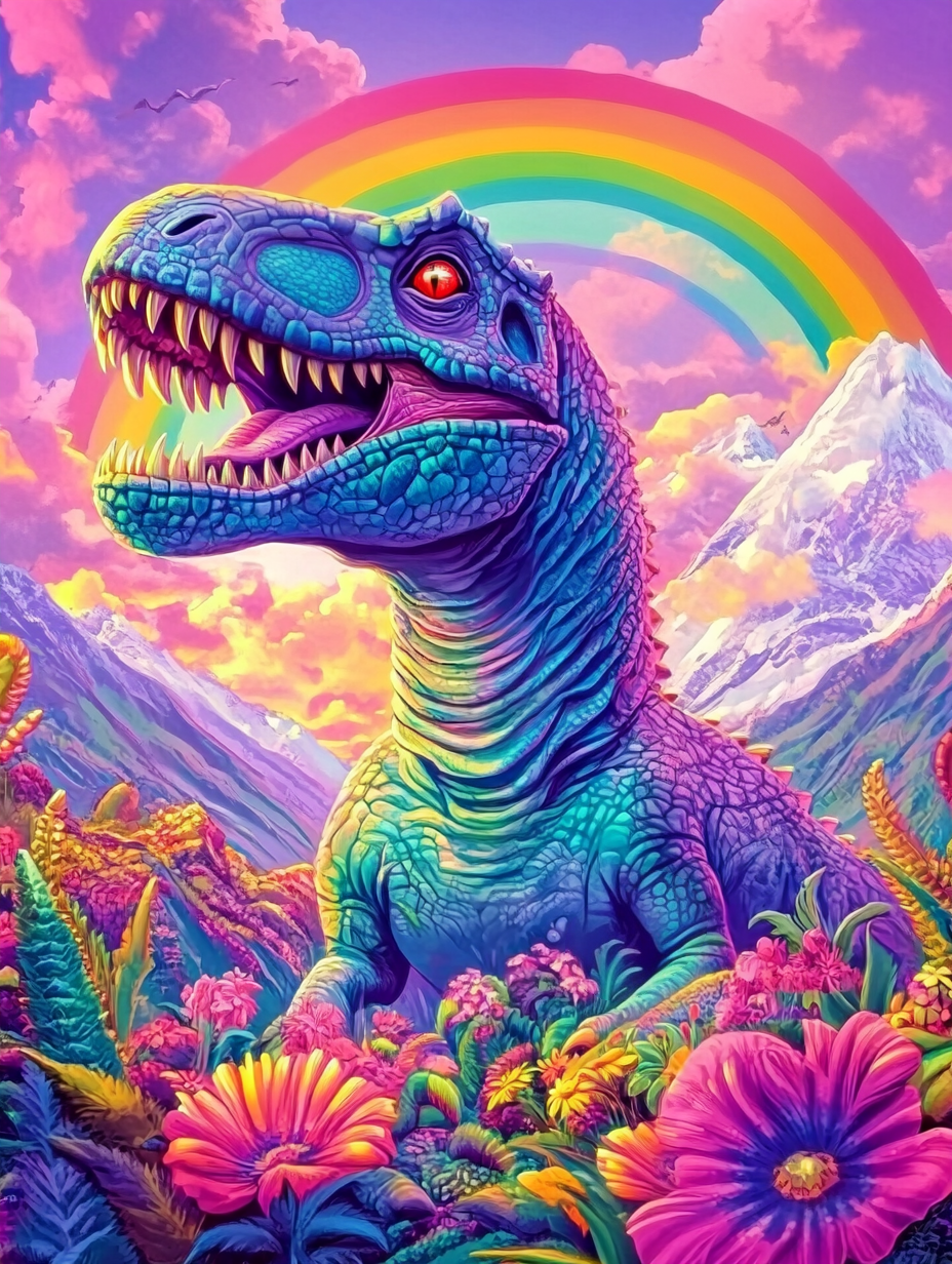 Le monde magique du dinosaure