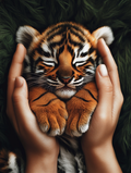 The Sleeping Baby Tiger