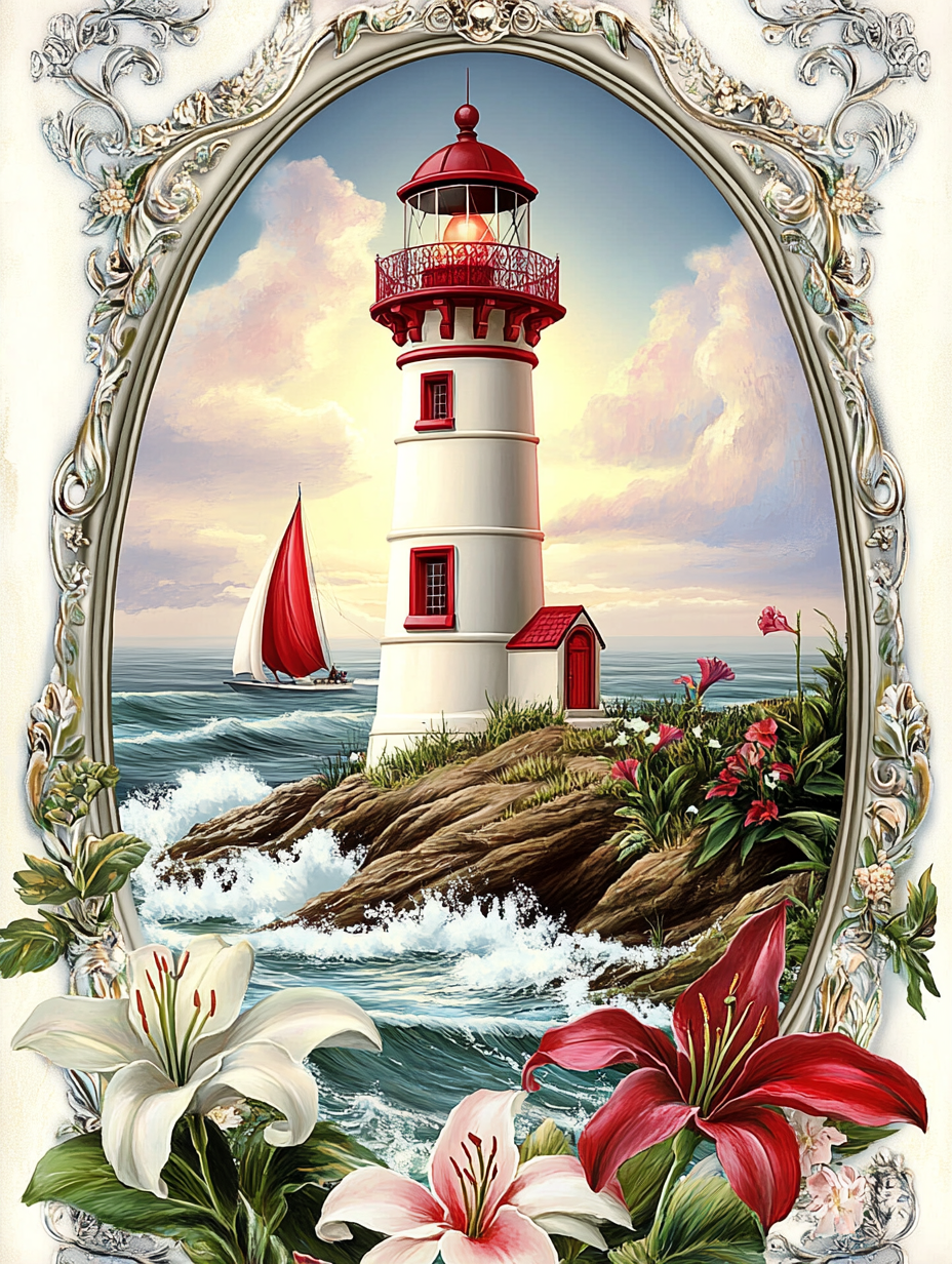 Fleurs et embruns marins