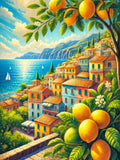 Summer sun on the coast