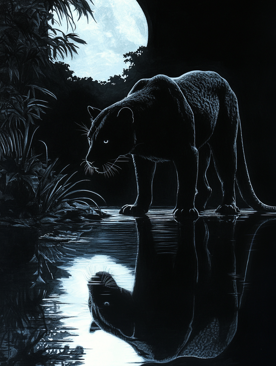 Black Panther and Moonbeam