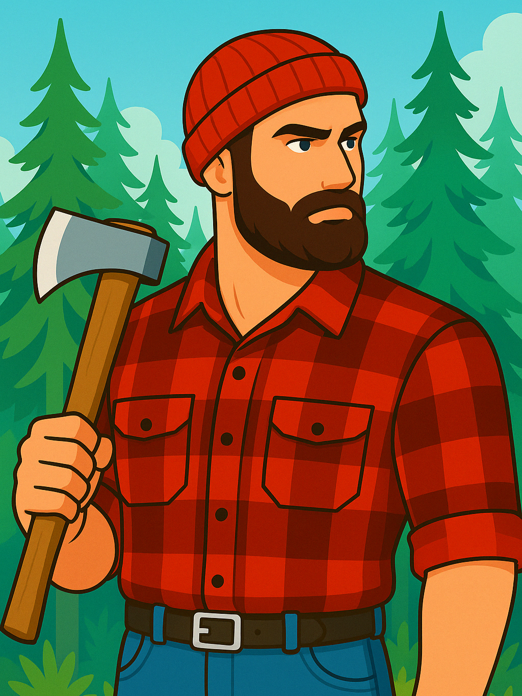 Icône du style canadien