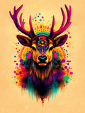The bohemian energy of the deer
