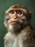Macaque portrait