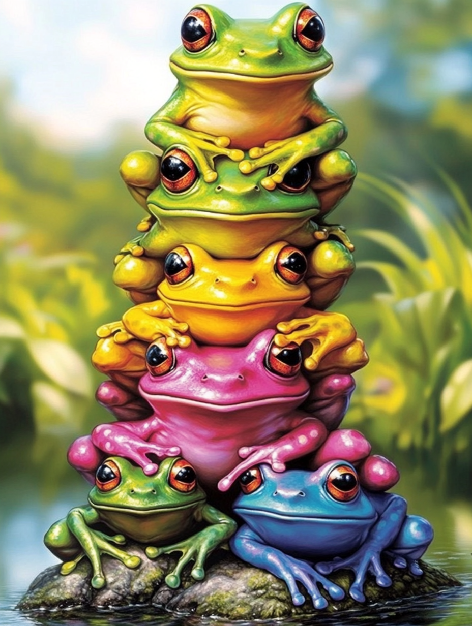 Pyramide de Grenouilles
