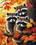 Three masked adventurers