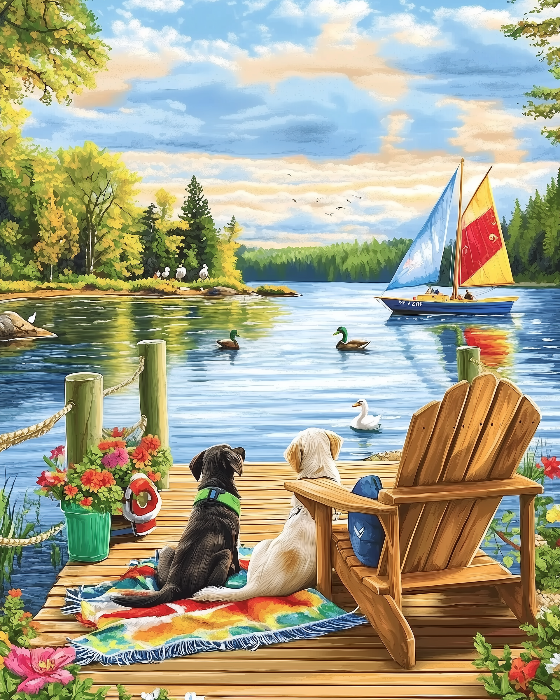 Sweetness of a summer afternoon